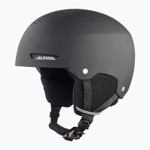Casco da sci Alpina per bambini Zupo nero opaco