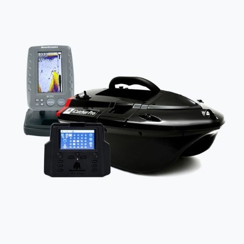 BearCreeks iPilot40 barca per esche con sistema autopilota GPS + ecoscandaglio BC202 nero IPILOT40.BLACK