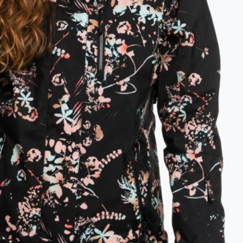 Giacca da snowboard donna ROXY Jetty true black tropical cyanotype