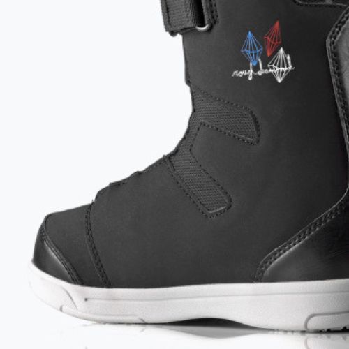 Scarponi da snowboard per bambini DEELUXE Rough Diamond nero
