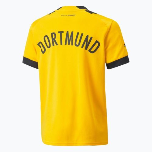 Maglia da calcio per bambini PUMA BVB Home Jersey Replica cyber yellow