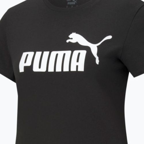 Maglietta da allenamento da donna PUMA ESS Logo puma nero