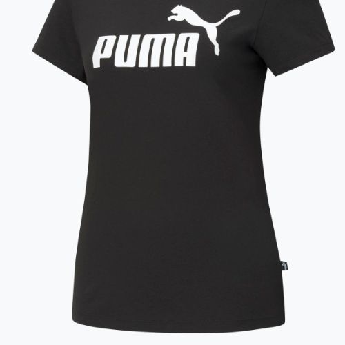 Maglietta da allenamento da donna PUMA ESS Logo puma nero