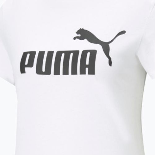Maglietta da allenamento da donna PUMA ESS Logo puma bianco