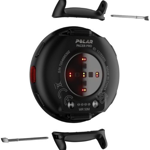 Orologio Polar Pacer PRO grigio PACER PRO GRY/BLK