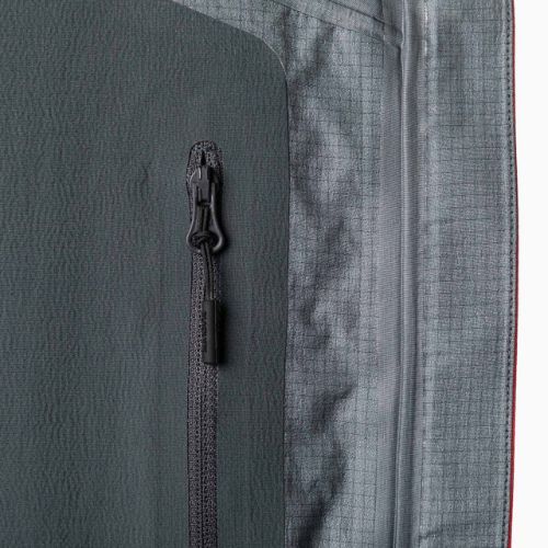 BLACKYAK giacca da pioggia da uomo Barzona rosso fuoco