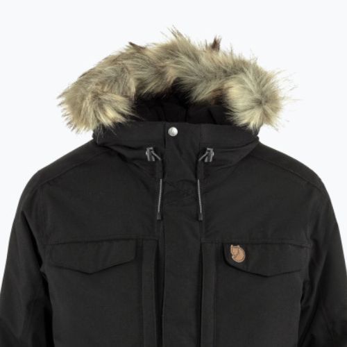 Giacca invernale da uomo Fjällräven Nuuk Parka nero