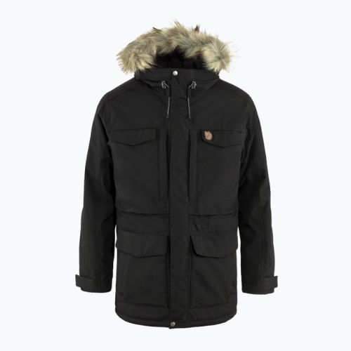 Giacca invernale da uomo Fjällräven Nuuk Parka nero
