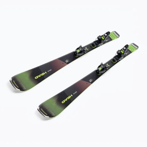 Sci alpino donna HEAD Super Joy SW SLR Joy Pro + Attacchi Joy 11 nero/giallo
