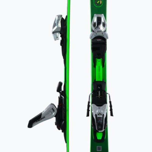 Sci da discesa HEAD Supershape e-Magnum SW SF-PR + attacchi Protector PR 13 nero/verde