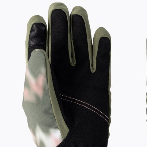 Guanti da snowboard da donna ROXY Jetty verde lichene profondo nimal