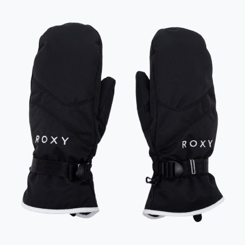 Guanti da snowboard da donna ROXY Jetty Solid Mitt nero