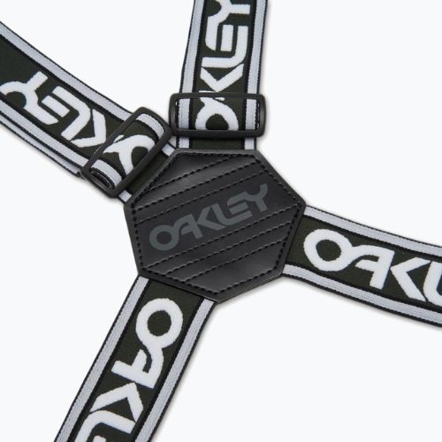 Oakley Factory Bretelle per pantaloni nuove spazzola scura/bianco