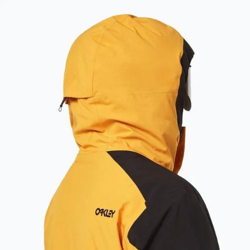 Giacca da snowboard Oakley TNP TBT Insulated da uomo giallo ambra/blackout