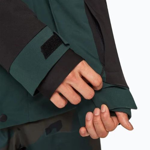 Giacca da snowboard Oakley TNP TBT Insulated verde hunter/blackout da uomo