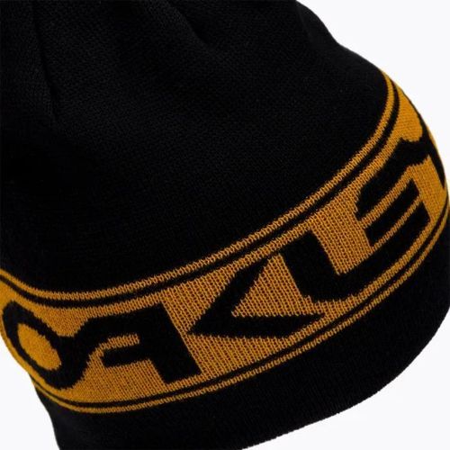 Berretto invernale Oakley TNP reversibile blackout/giallo ambra