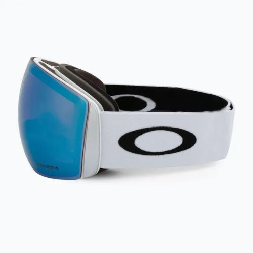 Occhiali da sci Oakley Flight Deck L bianco opaco/prizm snow sapphire iridium