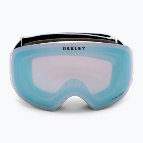 Occhiali da sci Oakley Flight Deck M bianco opaco/prizm snow sapphire iridium