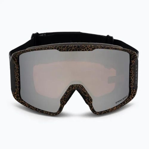 Oakley Line Miner L permanente sandbech sig/prizm neve nero iridium occhiali da sci