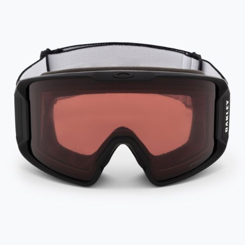 Occhiali da sci Oakley Line Miner L nero opaco/prizm granata