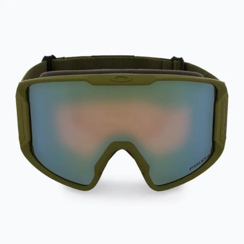 Oakley Line Miner L sammy carlson sig/prizm sage gold iridium occhiali da sci