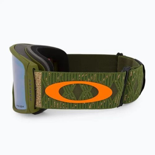 Oakley Line Miner L sammy carlson sig/prizm sage gold iridium occhiali da sci