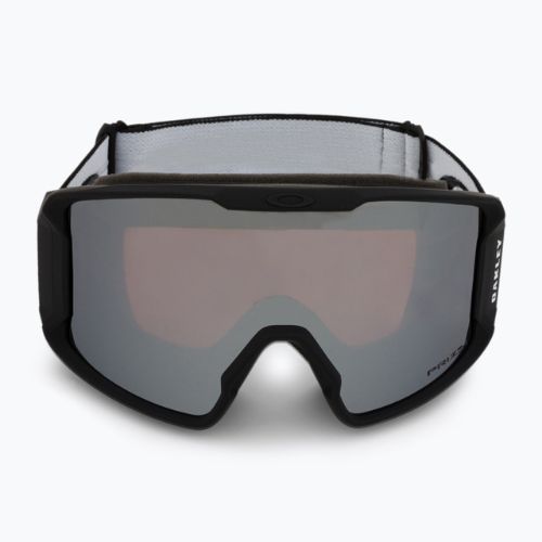 Oakley Line Miner M nero opaco/prizm snow black iridium occhiali da sci