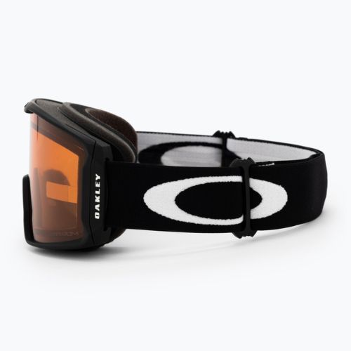 Occhiali da sci Oakley Line Miner M nero opaco/prizm snow persimmon
