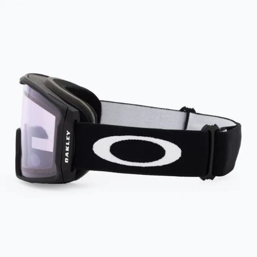 Occhiali da sci Oakley Line Miner M nero opaco/prizm neve trasparente