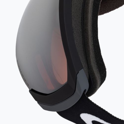 Oakley Flight Path L nero opaco/prizm snow black iridium occhiali da sci