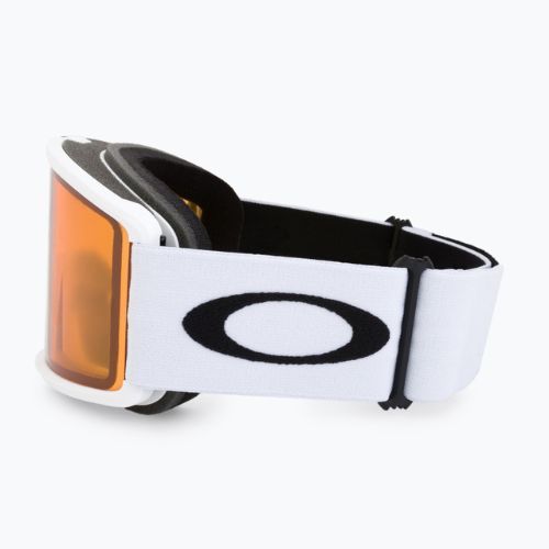 Occhiali da sci Oakley Target Line L bianco opaco/persimone