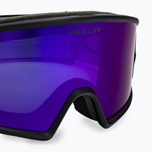 Occhiali da sci Oakley Target Line L nero opaco/viola iridium