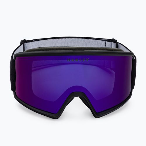 Occhiali da sci Oakley Target Line L nero opaco/viola iridium