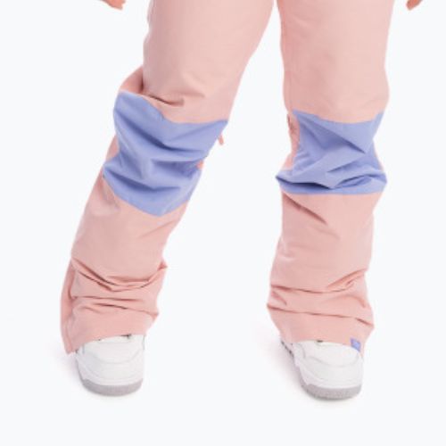 Pantaloni da snowboard donna ROXY Chloe Kim Bib mellow rose