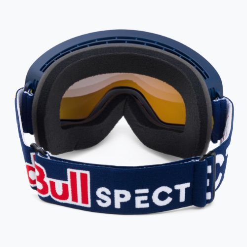 Red Bull SPECT Rush Occhiali da sci polarizzati opachi blu/blu/marrone blu a specchio/blu