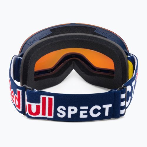 Red Bull SPECT Soar opaco blu scuro/blu/arancio rosso specchio/rosso occhiali da sci da neve