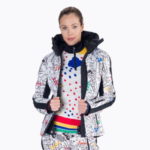 Giacca da sci Rossignol Eco-Logic da donna, bianco