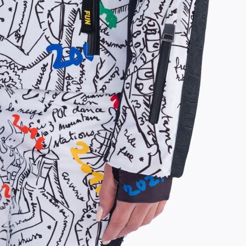 Giacca da sci Rossignol Eco-Logic da donna, bianco