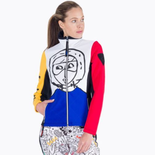 Giacca softshell da donna Rossignol Brady Soft multicolore
