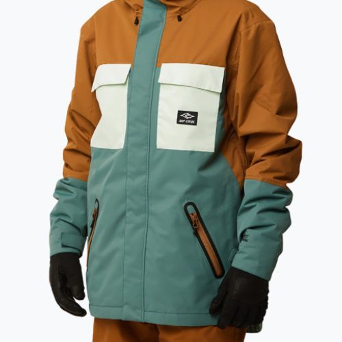 Giacca da snowboard Rip Curl Pinnacle gold da uomo