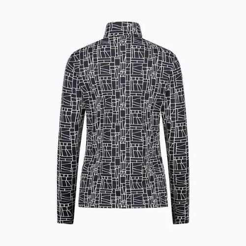 CMP Felpa trekking donna Stampata in bianco e nero 31L1016/15ZH