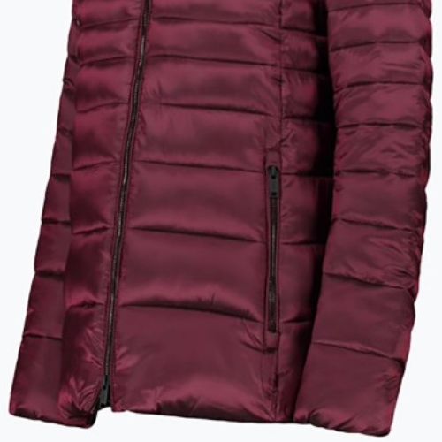 Piumino da donna CMP Fix Hood maroon 32K3076F