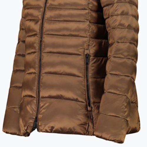 Piumino donna CMP Fix Hood marrone 32K3076F