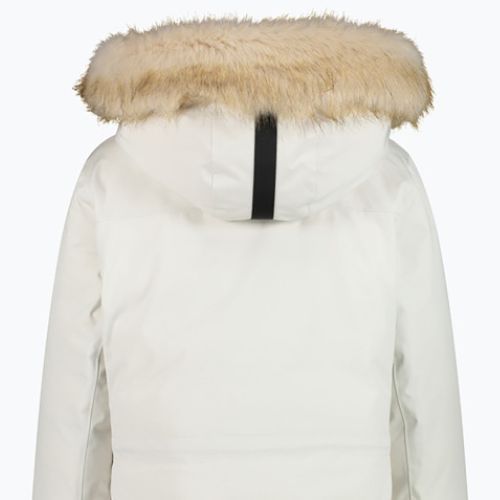 Donna CMP Parka Zip Hood Rain Jacket Bianco 32K3206F