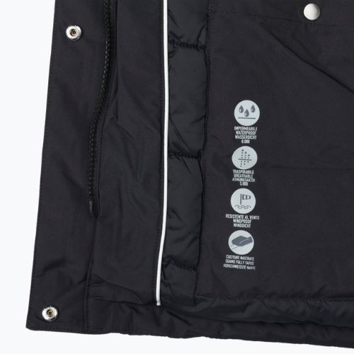 Donna CMP Parka Zip Hood Giacca da pioggia nera 32K3206F