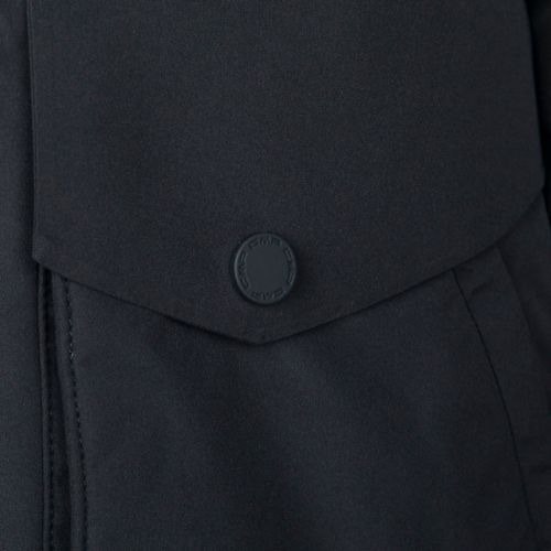Donna CMP Parka Zip Hood Giacca da pioggia nera 32K3206F