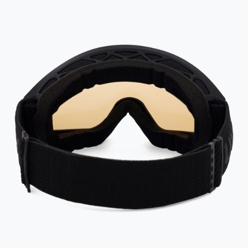 UVEX occhiali da sci G.gl 3000 Top nero opaco/rosso specchiato polavision/chiaro