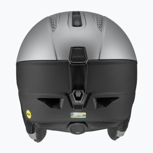 UVEX Ultra MIPS casco da sci rhino/nero opaco