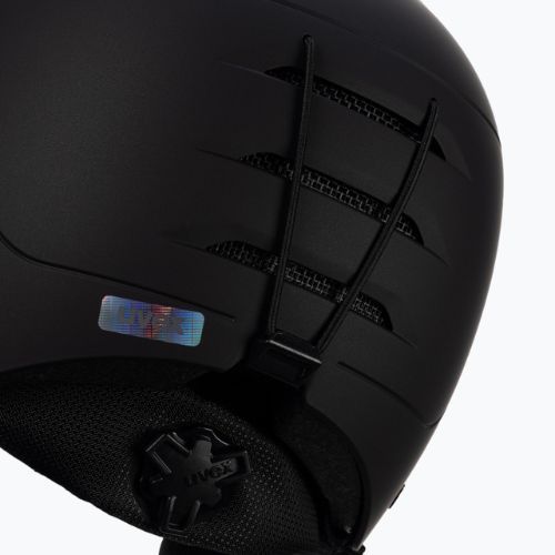 Casco da sci UVEX Wanted nero opaco