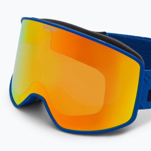Occhiali da snowboard Quiksilver Storm bright cobalt/ml orange
